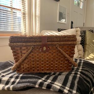 Wicker Picnic Basket